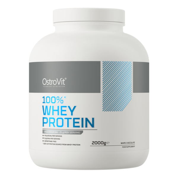 OstroVit Whey-Protein-2000-g valge shokolaad