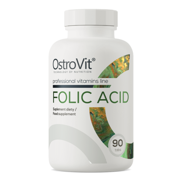 OstroVit Folic Acid 90 Tabletti, foolhappe tabletid, foolhape