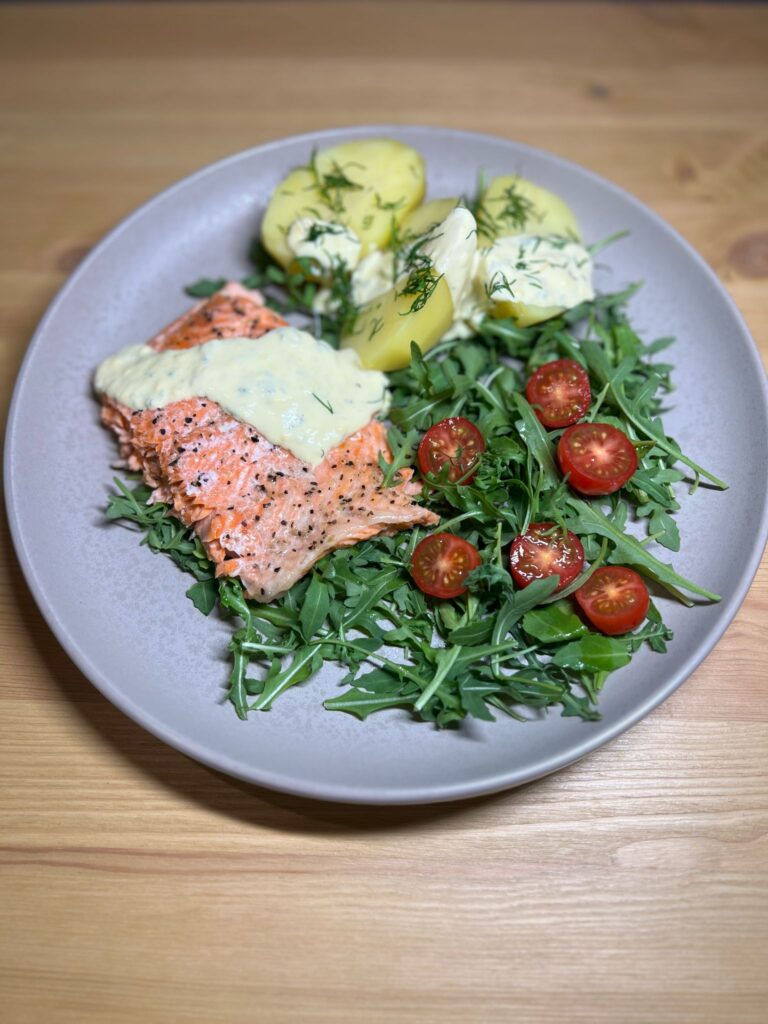#34 – Kala sinihallitusjuustu kastmega