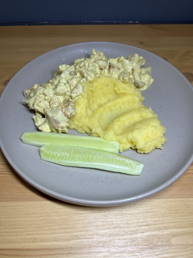 #72 – Kartulipuder kana-kukeseene kastmega